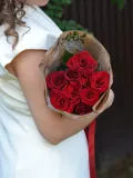 "  Букет из 9 красных роз 50см" – Фото 1