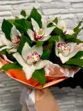"Букет из 7 белых Орхидей " – Фото 3