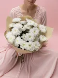 "Букет из 5 кустовых хризантем" – Фото 1
