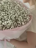 "«Облако нежности» в моно букет с Гипсофилой" – Фото 2