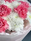 "Милый букет диантусы и кустовая хризантема" – Фото 1