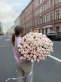 "Букет из 101 розы «Нежность»" – Фото 1