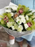 "Букет живых цветов Фисташка" – Фото 3