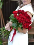 "Букет из 25 красных роз" – Фото 0
