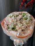 "Букет из кустовой розы, французской розы и альстромерии" – Фото 2