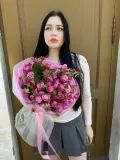 "Нежность букет из кустовой розы" – Фото 1