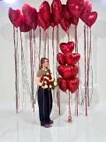 "Комбо набор 31 - с днем рождения (шары и цветы)" – Фото 2