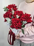 "Ажурные красные розы в коробке" – Фото 3