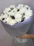 "Букет из хризантем с лавандой "Лавандовое чудо"" – Фото 2