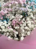 "Яркий букет из гипсофилы в коробочке" – Фото 2