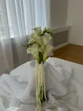 "Свадебный букет из калл и антирринума" – Фото 2