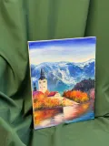 "Картина «Осенний пейзаж». 30*40 / Холст / Масло" – Фото 1