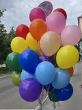"Набор шаров с гелием № 642 - в потолок 35 шт ( аэродизайн )" – Фото 1