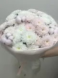 "Букет из кустовых хризантем "Нежность"" – Фото 2