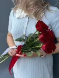 "Букет из красных роз | 5" – Фото 1