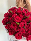 "«чувства❤️» Букет из красной розы 51шт" – Фото 3