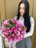"Нежность букет из кустовой розы" – Фото 0