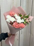 "Букет из хризантемы, динтусов и альстромерии Симпатия " – Фото 2
