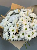 "Букет из ромашковой хризантемы Колоски" – Фото 1