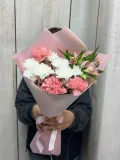 "Букет из хризантемы, динтусов и альстромерии Симпатия " – Фото 0