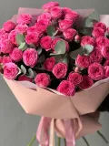"Кустовые розы Giselle - WOW букет" – Фото 1
