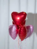 "Сет из 5 шаров-сердец" – Фото 2
