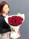 "Букет из 15 красных роз №431" – Фото 0