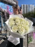 "Букет из 11 белых роз " – Фото 1
