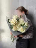 "Букет из белых французских роз" – Фото 0