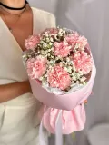 "Милый комплимент 💕 гипсофила и диантусы" – Фото 1