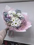 "радужный букет с хризантемой 🌸" – Фото 0