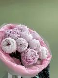 "Монобукет нежных пионов" – Фото 2