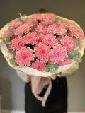 "Монобукет кустовых хризантем " – Фото 3