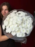 "Монобукет хризантема кустовая 15 шт." – Фото 1