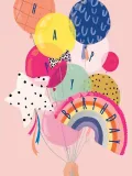 "Открытка «Happy birthday»" – Фото 1