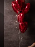 "Охапка из пяти шаров в форме сердца" – Фото 1