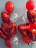 "Шары для девушки Сердечный Блеск" – Фото 0
