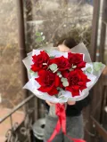 "🔥Монобукет «Счастье в простом» из роз" – Фото 1