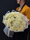 "Букет "Белый пудинг"" – Фото 1