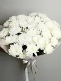 "9 белых кустовых хризантем" – Фото 1