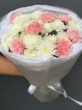 "Букет кустовые хризантемы и диантусы" – Фото 3