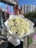 "Букет из 11 белых роз " – Фото 0
