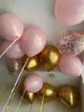 "Набор из 13 шаров под потолок в нежном сочетании" – Фото 2