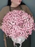 "Композиция из розовой гипсофилы" – Фото 3