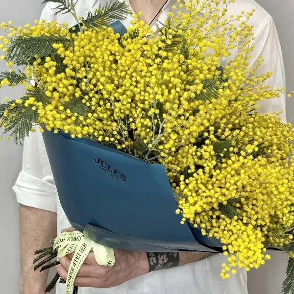 «Мимозель» букет из мимозы XL
