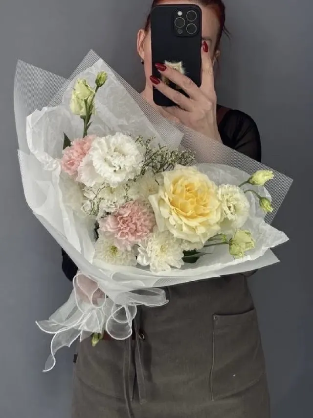 "авторский букет «Милой» 🌸" – Фото 4