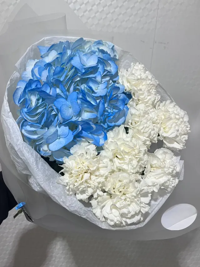 "Гортензия с диантусом" – Фото 2