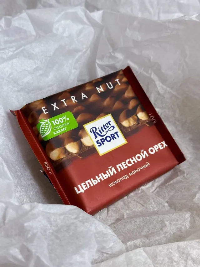 "Шоколадка Ritter SPORT в ассортименте" – Фото 3
