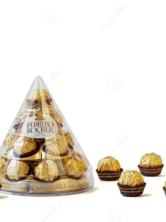 "Конфеты шоколадные Конус Ferrero Rocher 212 г" – Фото 3