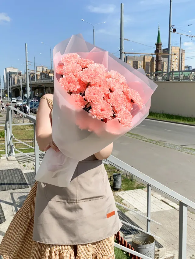 "Розовая хризантема " – Фото 2